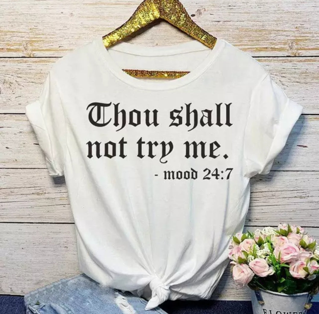 THOU SHALL NOT!